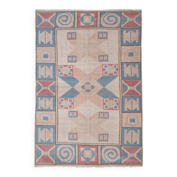 Tapis Oushak turc vintage 175x252 cm