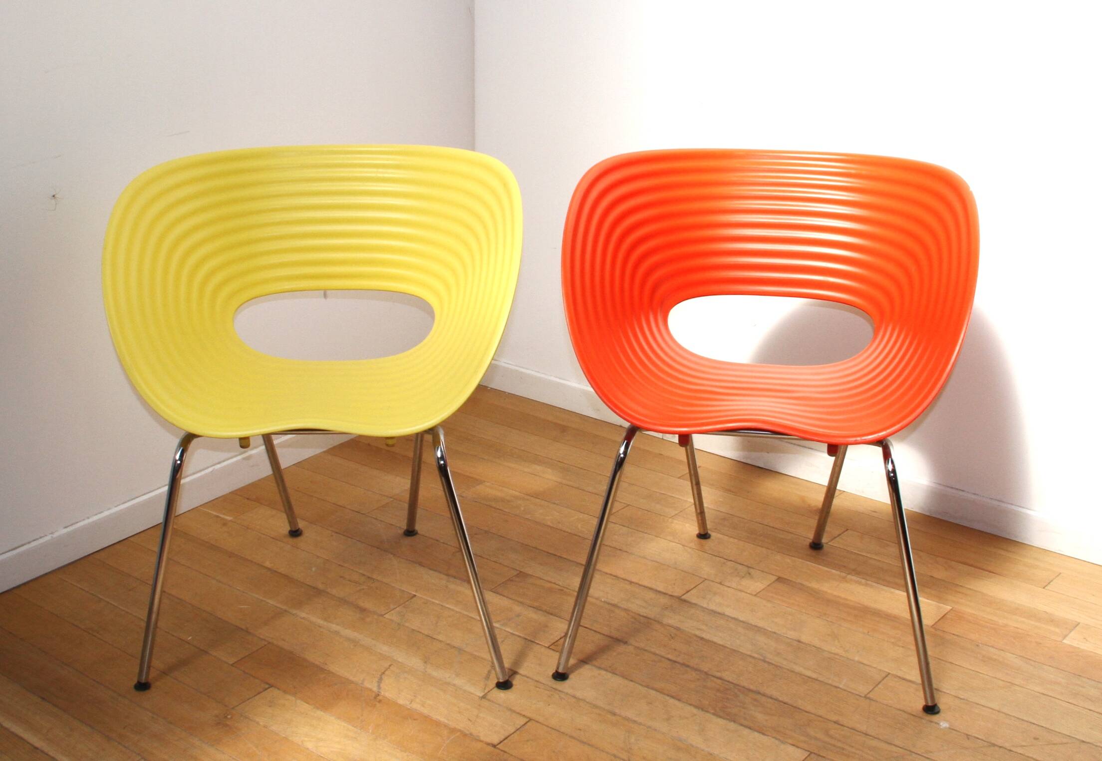 Pair of Tom Vac armchairs, Ron Arad, Vitra