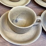 Service à café en grès