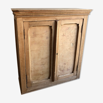 Toilet / pharmacy cabinet patinated wood