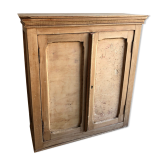 Toilet / pharmacy cabinet patinated wood