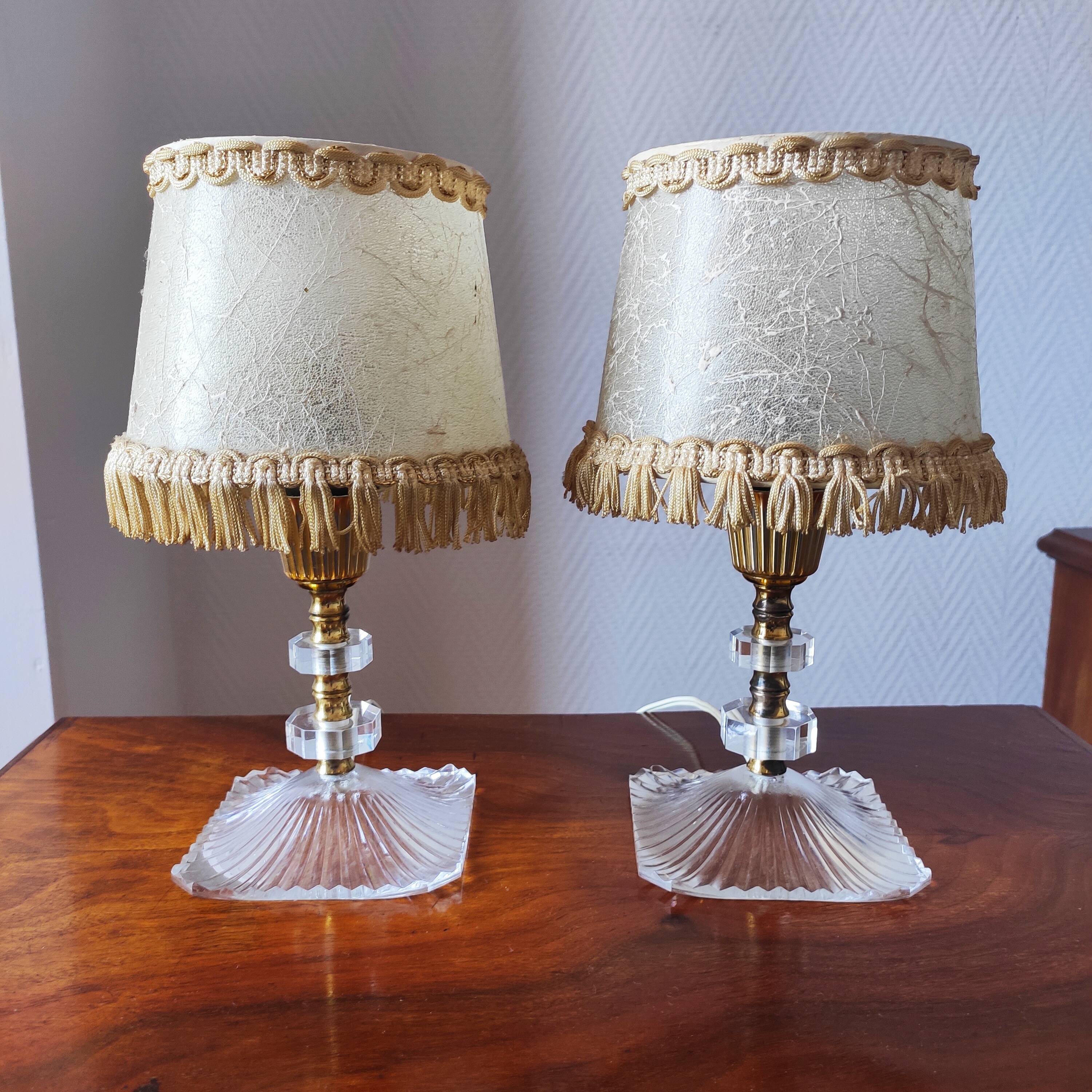 Paire de lampes, 1950
