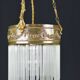Glass tube tassel suspension