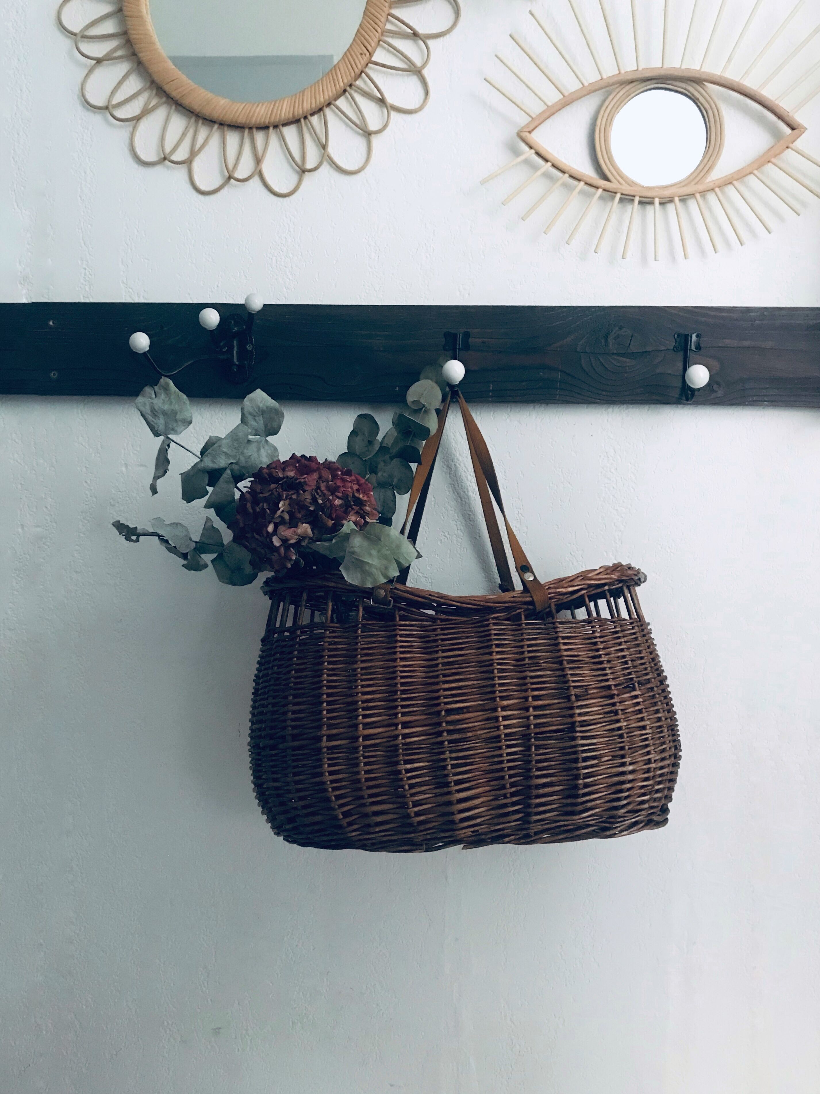 Ancien panier de pêche