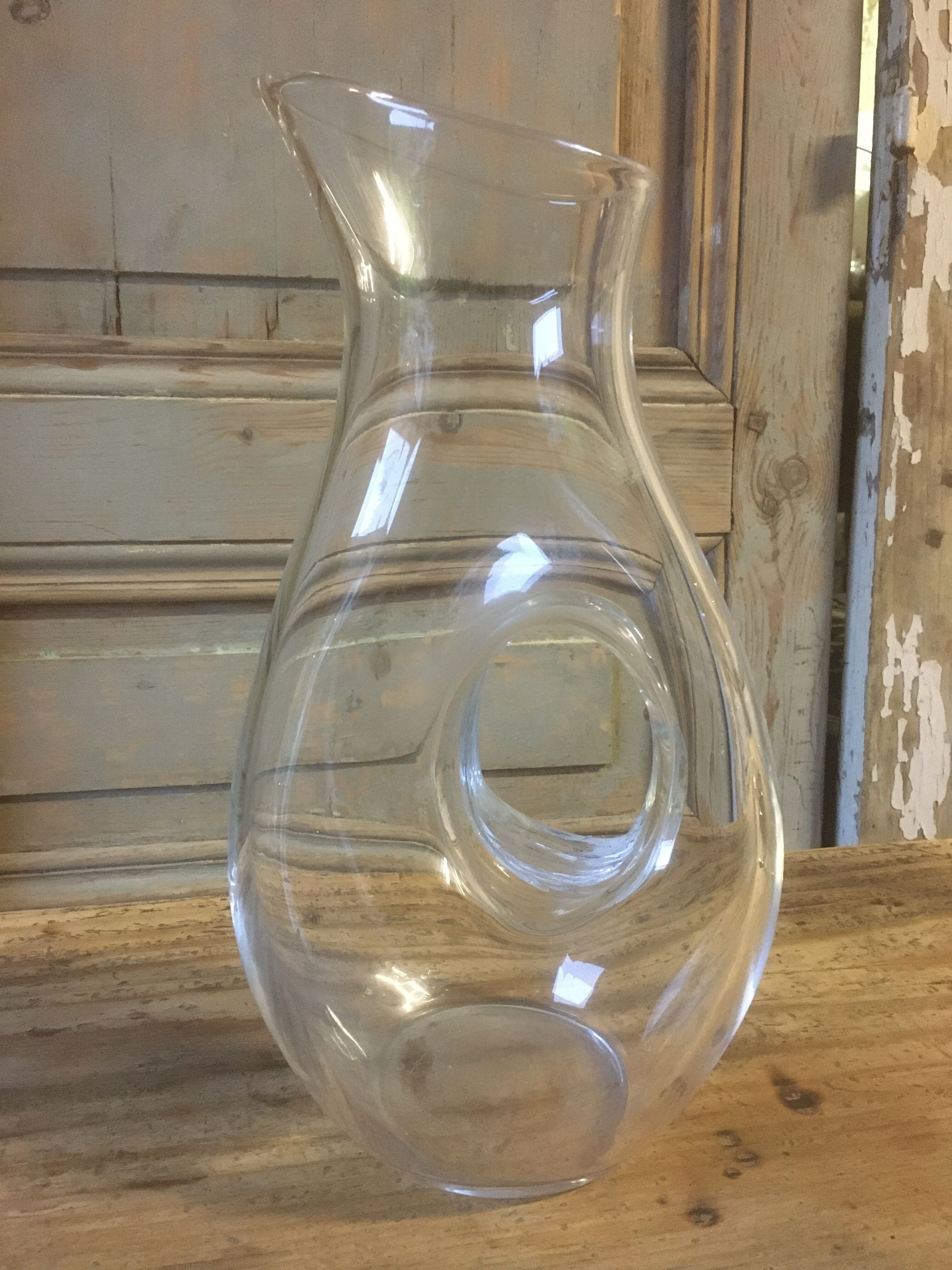 Carafe "Bormioli" in blown glass