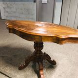 Old pedestal table