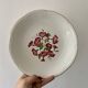 Set of 8 vintage flat plates model Liserons roses de Gien