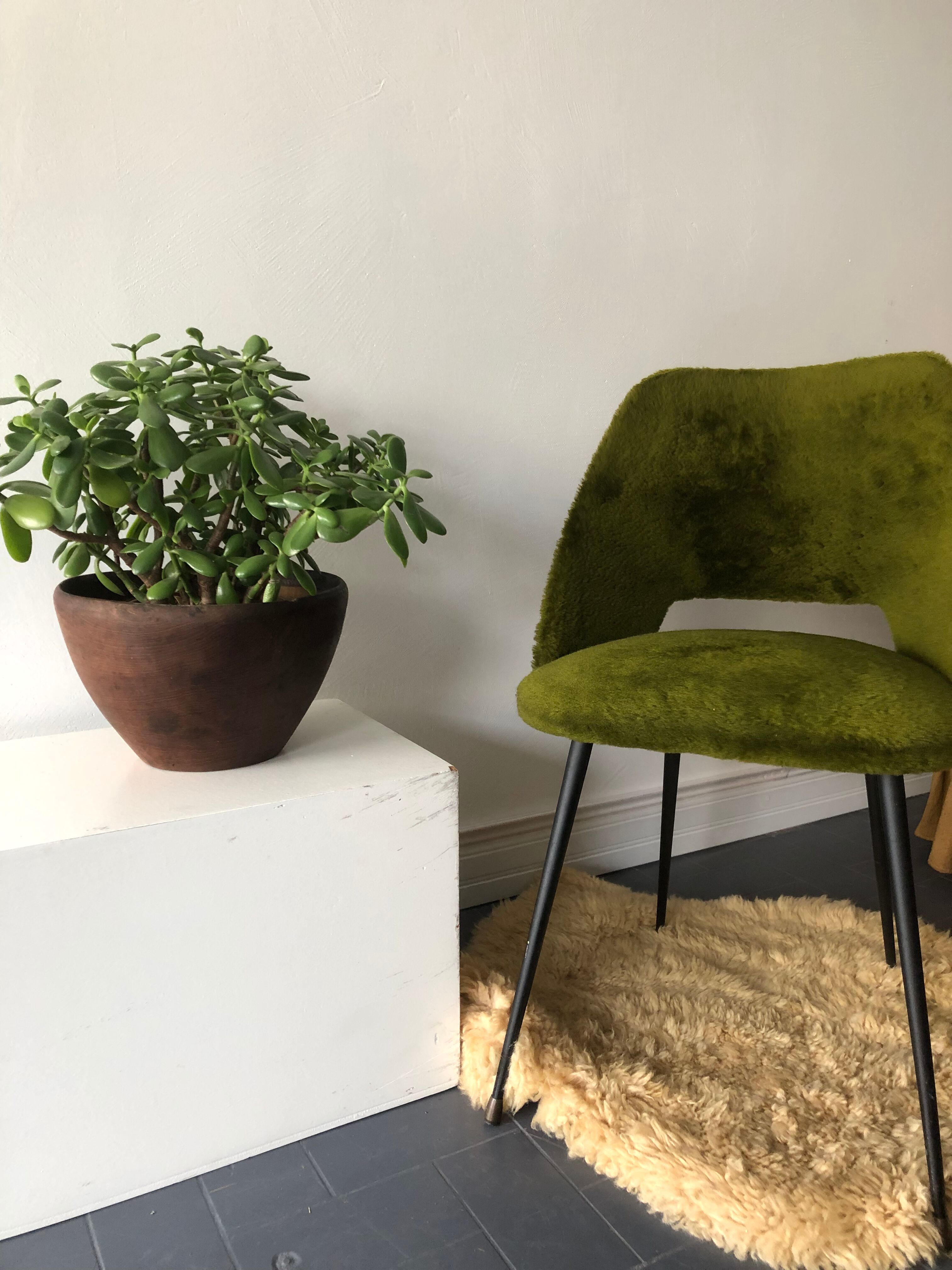 Salad bowl in vintage teak