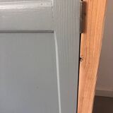 Verdigris two-door wardrobe