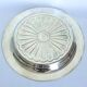 Christofle silver-plated wine bottle coasters