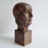 Jan Masaryk Ceramic Bust, circa 1950's