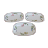 Set of 3 Raviers Villeroy and Boch model Clarissa