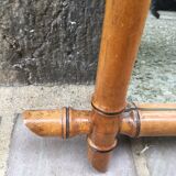 Bamboo imitation wooden mirror 56 x 43