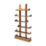 1970s oak shelf