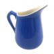 Pichet en céramique bleue