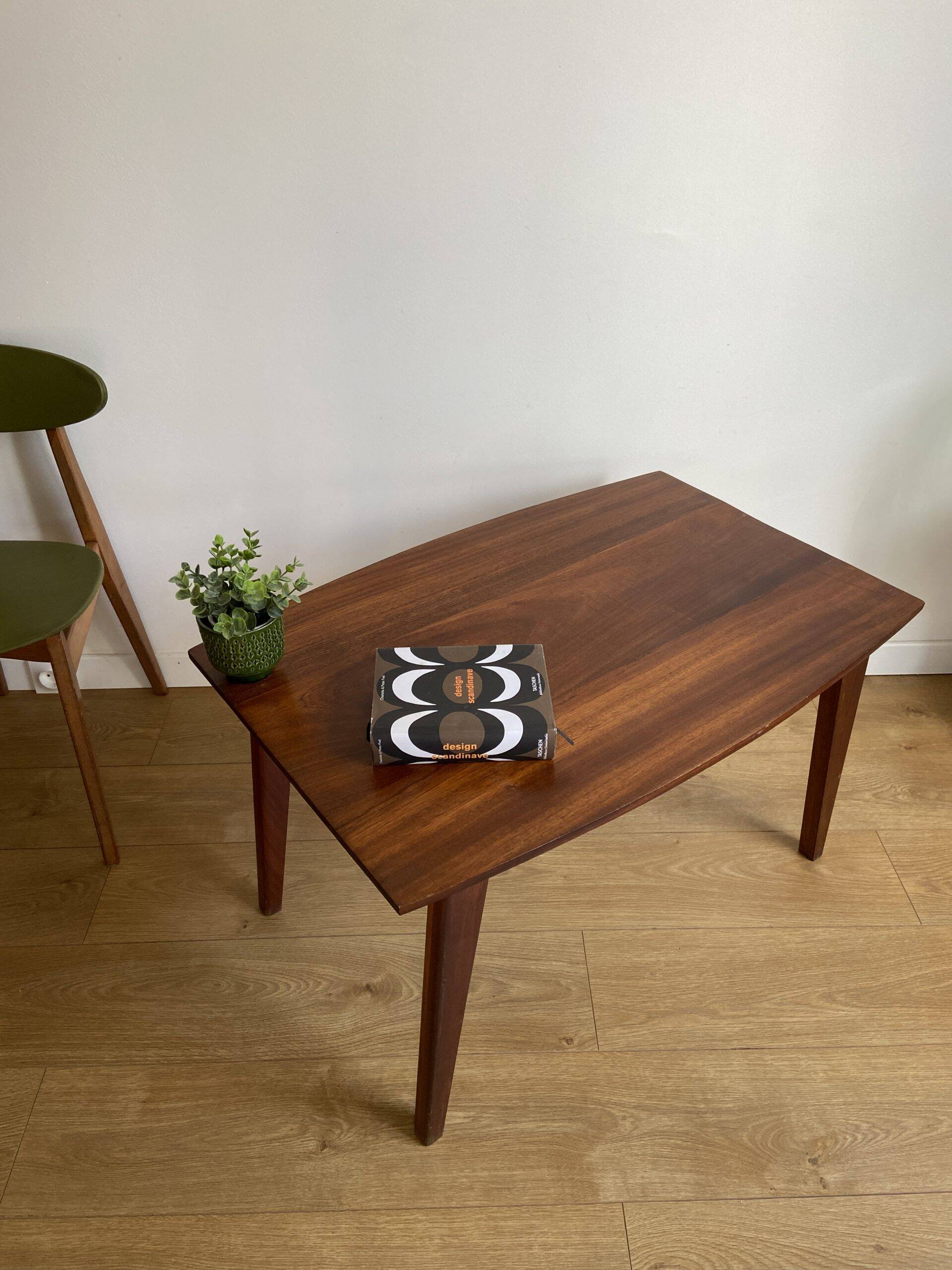 Vintage half-height coffee table