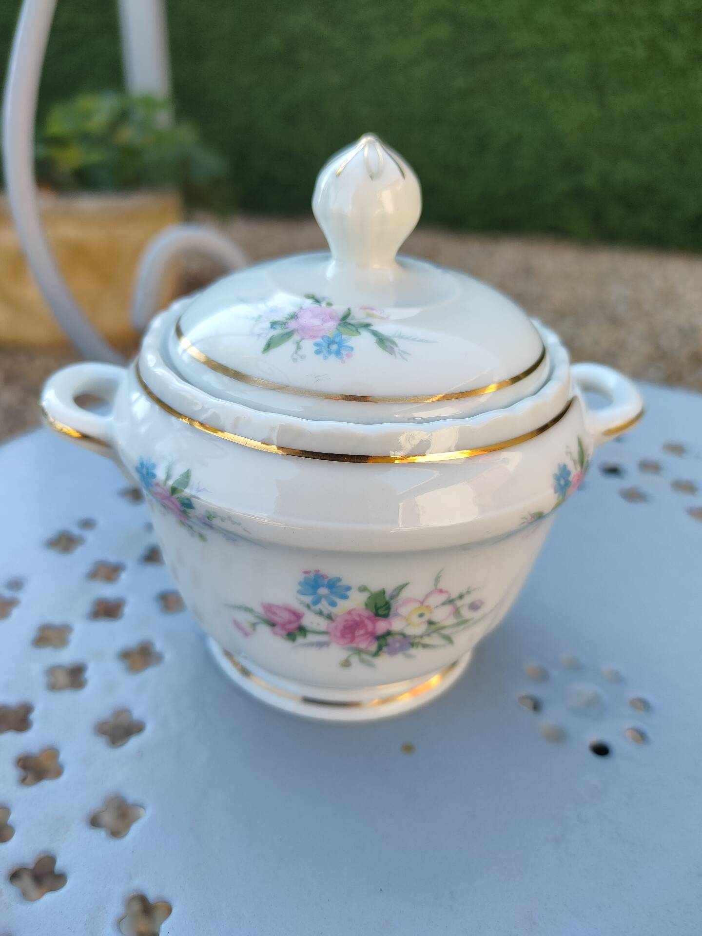 Antique sugar bowl