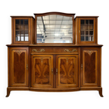 Important Art Nouveau walnut buffet