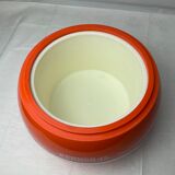 Vintage orange Pernod 45 ice bucket
