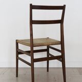 Leggera Model Chairs Designed by Gio Ponti for Cassina, Italy, 1950s, Set of 4