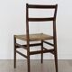 Chaises Modèle Leggera conçues par Gio Ponti pour Cassina, Italie, années 1950, ensemble de 4