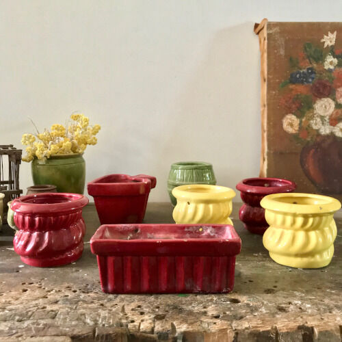 Ceramic pots for plants