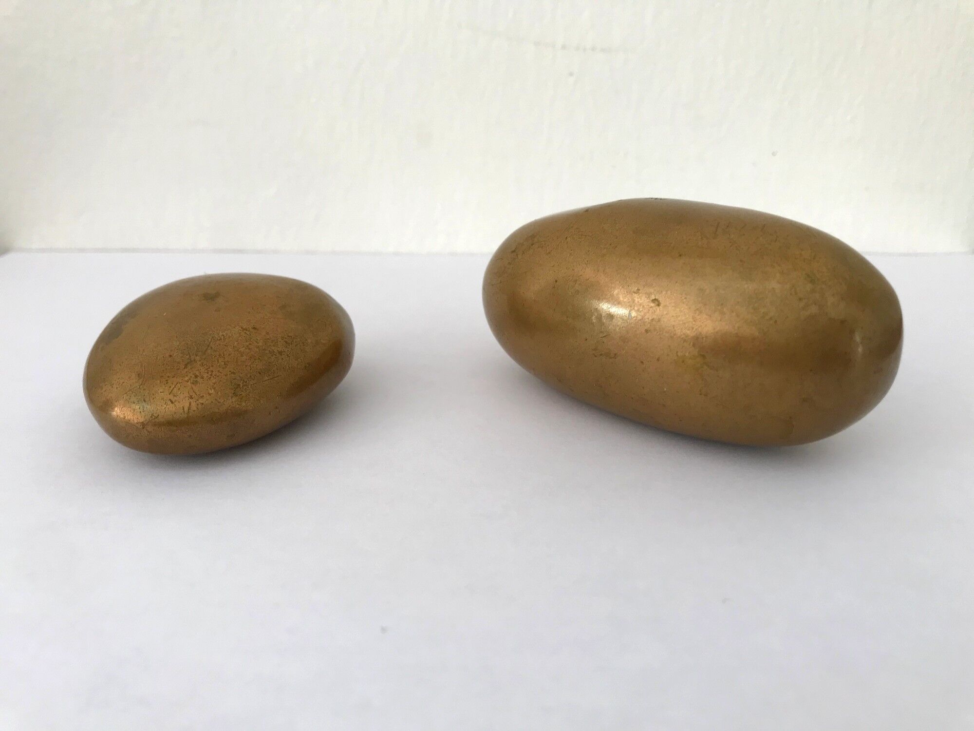 Bronze pebbles by Marjatta Weckström 80s