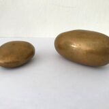 Bronze pebbles by Marjatta Weckström 80s