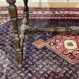 19th-century desk in walnut and oak