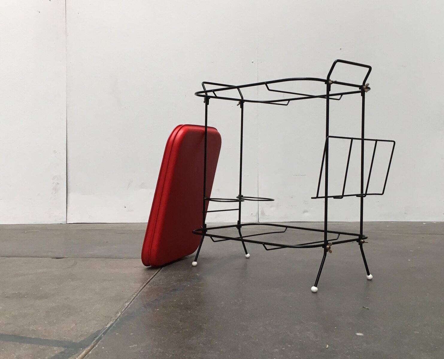 Mid-century German string style bar table