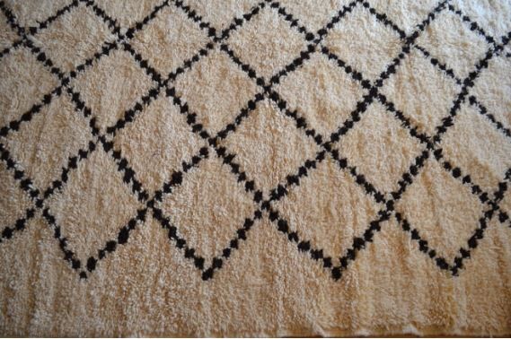 Carpet beni ouarain authentic, 232 x 217