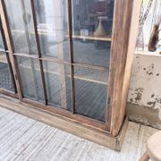 XXL industrial sideboard with glass doors