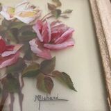 Vintage rose painting
