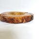 Caramel ocher alabaster ashtray Romano Bianchi Italy