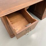 1950s walnut counter or desk