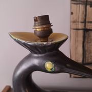 Pied de lampe en ceramique annees 50's