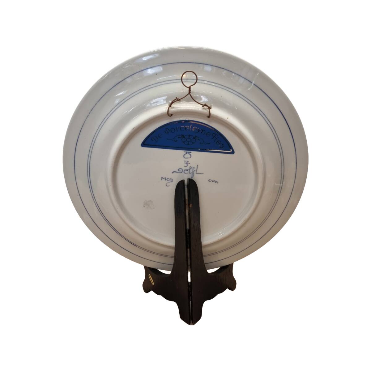 Dutch ceramic Wall Plate by The Porceleyne Fles From 1977