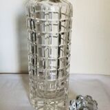Cut crystal bottle