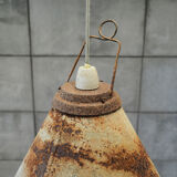 Metal lamp, industrial style, 50's