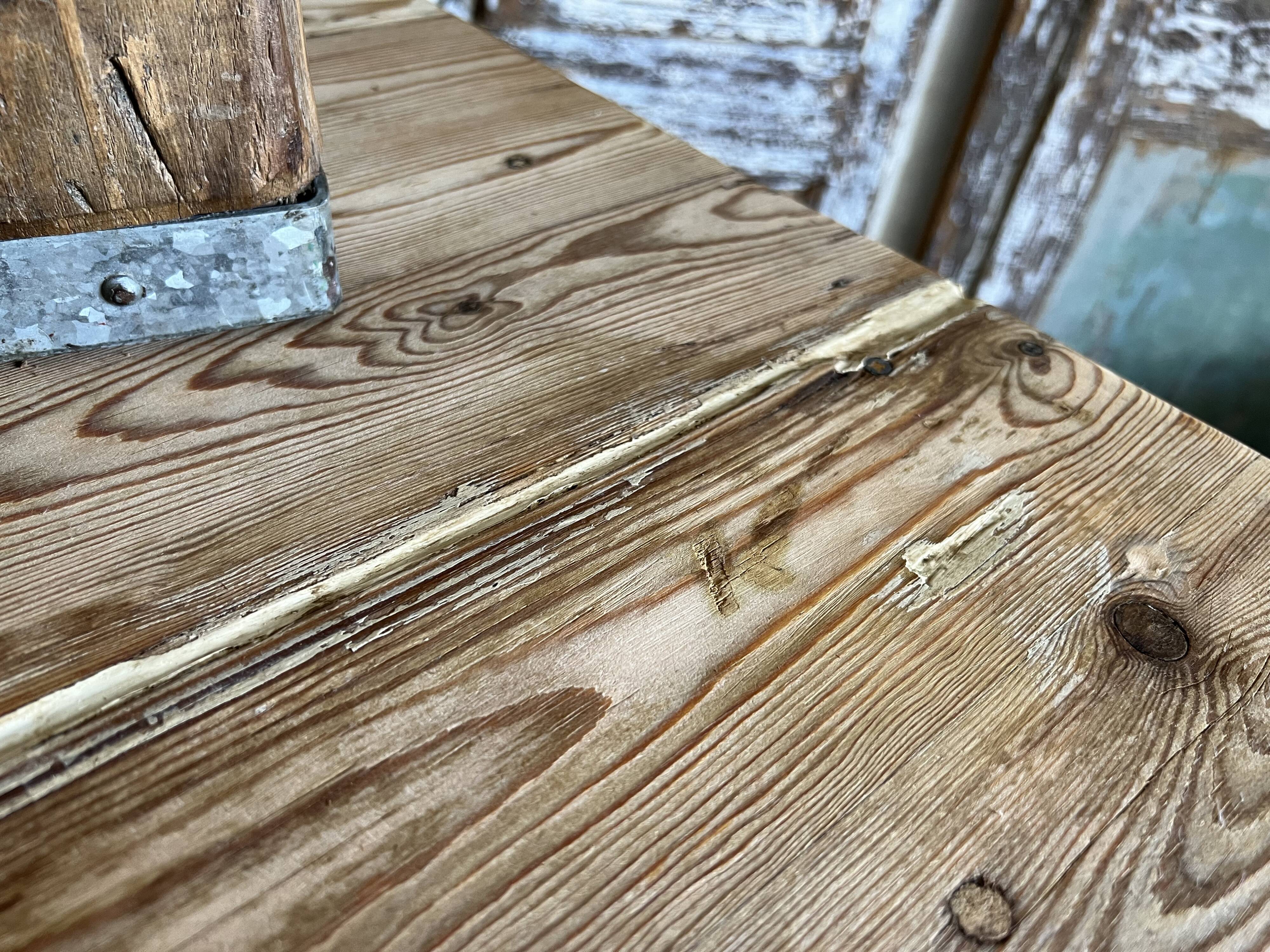 Old store counter