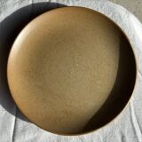 Set of 6 dessert plates in stoneware Village France D20