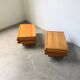 Paire de chevets en orme Maison Regain