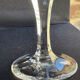 Bohemia - glasses on foot (6) - Modern mid-century - Lead crystal 24% Pbo