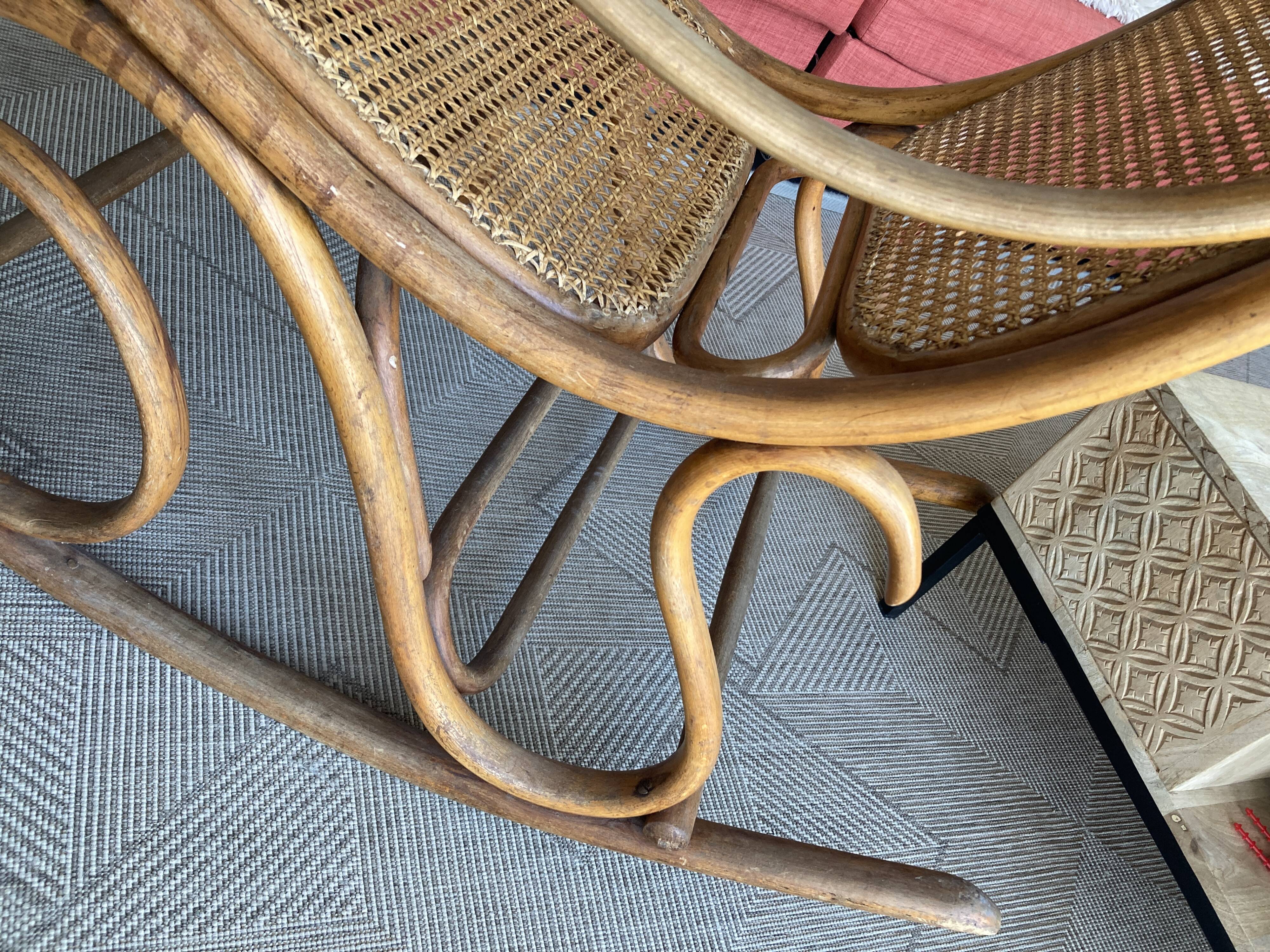 Rocking chair, bentwood