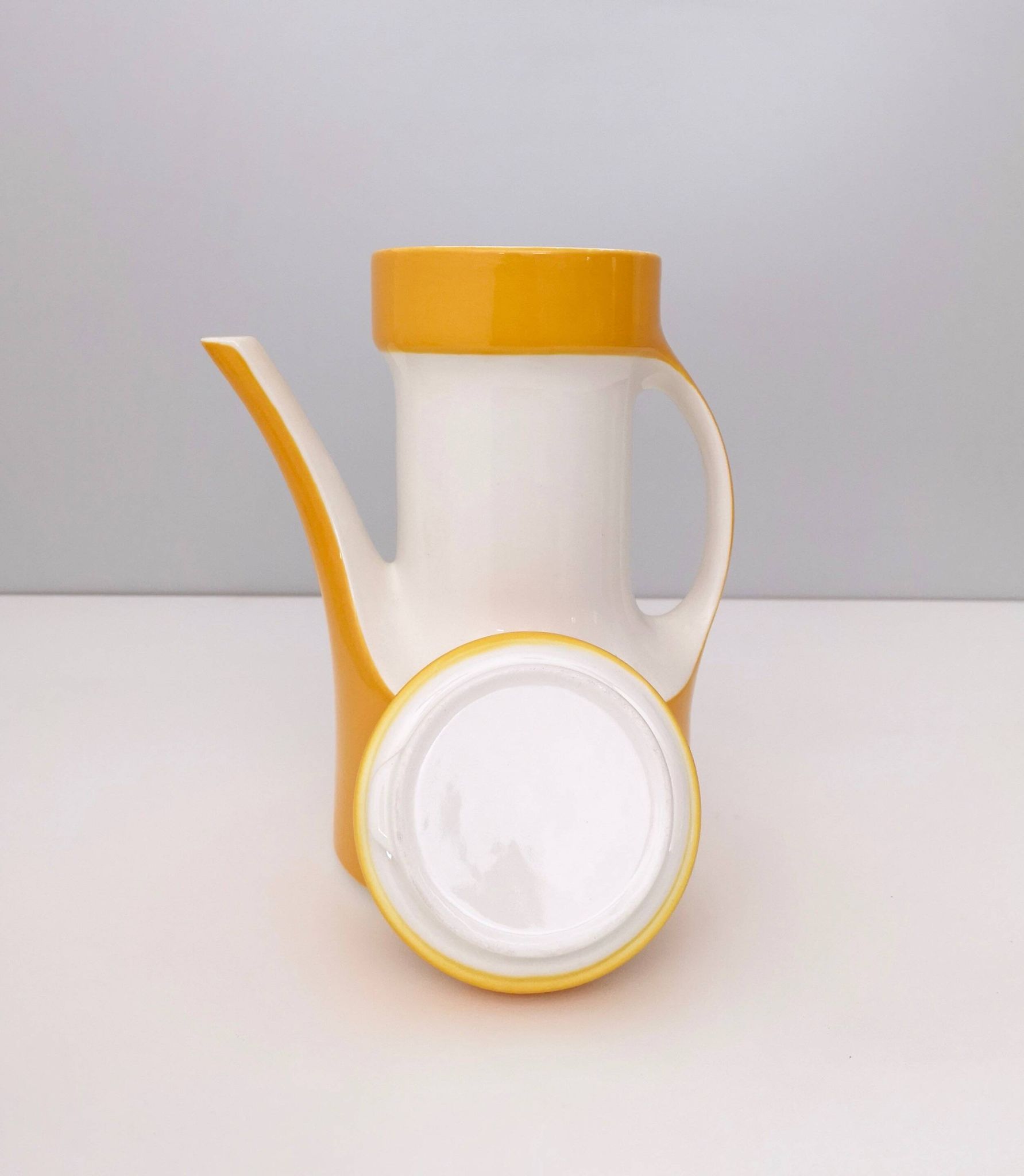 16-Piece Coffee/Teapot Set by Riccardo Schweizer Prod. by Pagnossin Ceramica