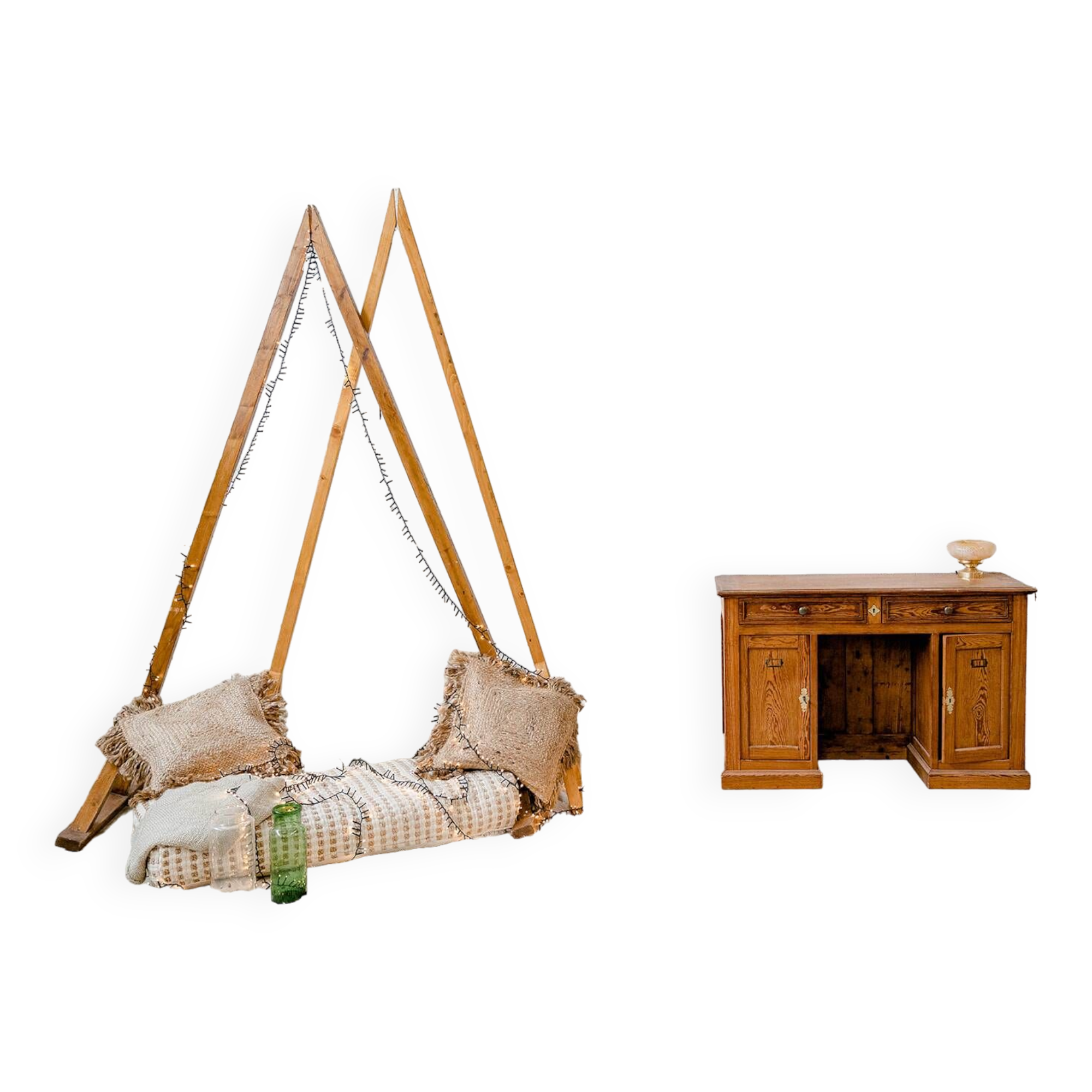 Bureau vintage en bois