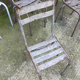 14 metal bistro chairs