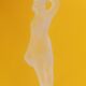 15 art deco glasses in French crystal with caryatid base