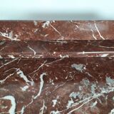 Burgundy marble dressing table