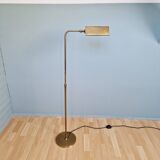 Lampadaire en laiton, Florian Schulz, Reiminterline, 1970